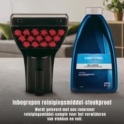 Nexvo® Tapijtreiniger machine - Tapijtreiniger - Tapijtreiniger apparaat - Zwart/Rood - ‎17cm x 30cm x 37cm — thumbnail 5