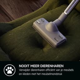 Stofzuiger Met Zak - Cilinderstofzuiger Huishoudelijk - Grondig Schoonmaken - HEPA Filtratie 99.99% - 3.5L Capaciteit - Denim Blauw — thumbnail 5