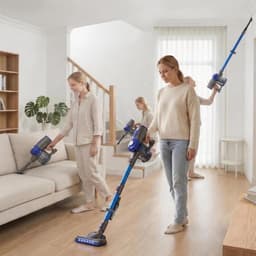 FlexVer® Steelstofzuiger - Met Accu - Stick Vacuum Cleaner - 150 Watt — thumbnail 4