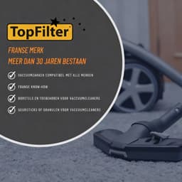 Lang en flexibel stofzuigerslang mondstuk TopFilter — thumbnail 1