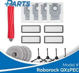 Roborock QX1PEC Onderhoudsset (Plus.Parts® alternatief voor 8.02.0297) — thumbnail 1
