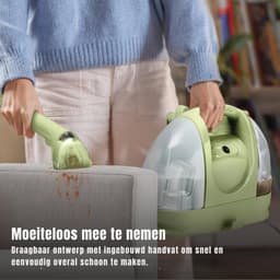 Florixa® Tapijtreiniger machine - Tapijtreiniger - Tapijtreiniger apparaat - Groen - ‎46cm x 24cm x 35cm — thumbnail 3