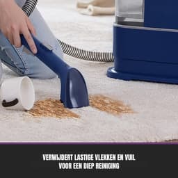 Aurixi® Tapijtreiniger machine - Tapijtreiniger - Tapijtreiniger apparaat - Blauw - 20cm x 39cm x 30cm — thumbnail 2