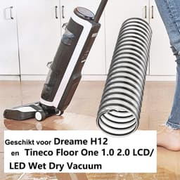 Aansluitleiding - Afvoerleiding - geschikt voor Tineco Floor One 1.0 2.0 LCD/LED -geschikt voor Dreame H12 Stofzuiger - Vervangingsonderdelen — thumbnail 5