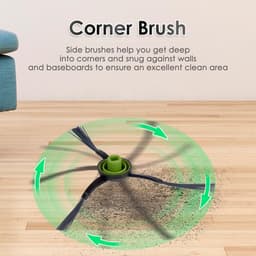 Zijborstel Geschikt voor Ecovacs Deebot OZMO 920, 950, T5, T8 AIVI Max — thumbnail 3