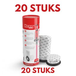 Numatic Quick Filterpods | 2 x 10 stuks | in handige opbergkoker — thumbnail 1