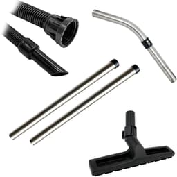 Multaparts® hulpstukken set geschikt voor Numatic Henry / Hetty series parket zuigmond, complete stofzuigerslang (2.5 meter), RVS buizen & RVS zuigbocht | Vervang alle hulpstukken in 1 keer | Professionele kwaliteit onderdelen voor een setprijs — thumbnail 1