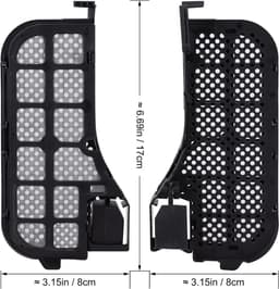Allecto Plus - Waterfilter set voor stofzuigers met automatische Empty Wash Fill Dock - 2 stuks - Geschikt voor Roborock S8 en G20 - Verbetering van luchtkwaliteit - Duurzame accessoires — thumbnail 5