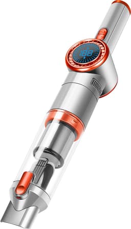 TurboTronic CT20 Digitale Kruimeldief - Zilver/Oranje — thumbnail 1