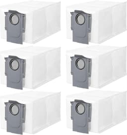Roborock Qrevo, S8 Max(V) Ultra, Saros en QV Serie Stofzakken (6 Stuks, Plus.Parts® alternatief voor 8.02.0239) — thumbnail 1