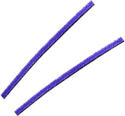 Somstyle Vilt Strips Geschikt voor Dyson V6, V7, V8, V10 & V11 Rolreiniger Set - 9 Stuks - Stofzuiger Accessoires - Zachte Pluche Strip voor Mondstuk - Paars — thumbnail 4