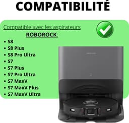 Veeg voor Roborock S8 S8 Plus S8 Pro Ultra S7 S7 Plus S7 Pro Ultra S7 MaxV S7 MaxV Plus S7 MaxV Ultra [Pack 3] Mop — thumbnail 4