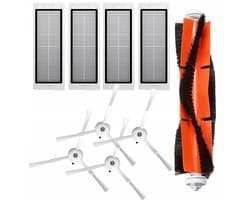 AreoSe - Onderhoudsset met filters en borstels voor RoboRock E25/S6/S50/S5MAX SDJQR01RR, SDJQR02RR