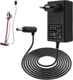Charger 26.1 V Compatible with Dyson V8 V7 V6 Animal Absolute for SV03-11 DC58 DC59 DC60 DC61 DC62 DC72 DC74 Motorhead - ShopVlot — thumbnail 1