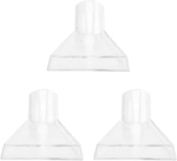 Stofzuiger Mondstukken - Tapijtreiniger Opzetstukken - Vlekken Verwijderen - Draaibare Kop - 3 stuks - Transparant — thumbnail 1
