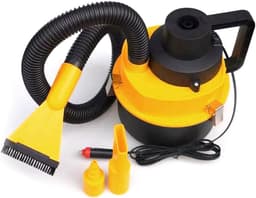 Thijox - Draagbare 12 V Autostofzuiger met 2300 PA Zuigkracht, Nat en Droog, Geschikt voor Dierenharen, Inclusief Meerdere Sproeiers en Slang — thumbnail 1