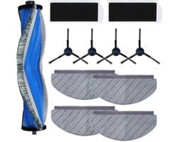 Dailygoods- Accessoireset voor ECOVACS DEEBOT N20 PRO Plus - 1 Hoofdborstel - 4 Doeken - 2 HEPA-filters - 4 Zijborstels - Hoogwaardige materialen - Robotstofzuigeraccessoires