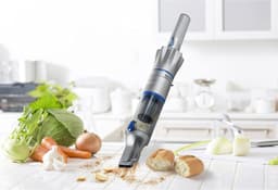 Accu Stofzuiger - Handstofzuiger Kruimeldief - Snel Schoonmaken - Lichtgewicht Ontwerp - 90 Watt - Antraciet Blauw — thumbnail 5