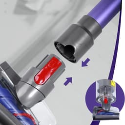 Mini Gemotoriseerde Borstelkop - Draadloze Stofzuigerkop - Antiklit Opzetstuk Voor Huisdierharen - Geschikt Voor Dyson V7 V8 V10 V11 V15 Stofzuigers — thumbnail 2