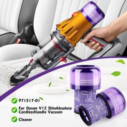 Dailygoods- HEPA-filters 2 stuks - vervangt 971517-01 - stofzuigerfilter - HEPA-filter Dyson V12 - luchtreiniger - hoge filtratiekwaliteit - Stofzuigerfilters — thumbnail 3