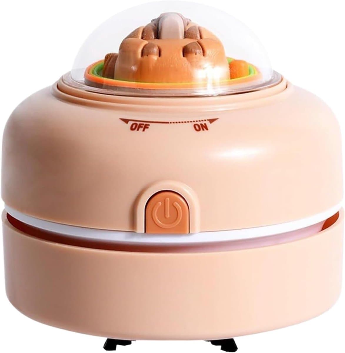 Mini Stofzuiger - Bureau Reiniger - Snelle Schoonmaak - Compact Draagbaar - 8.5 cm Hoog - Capybara — afbeelding 1
