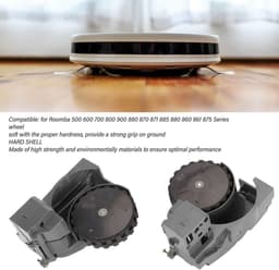 Dailygoods- Aandrijfwiel Duurzaam - Stofzuigerwielen - Roomba 500/600/700/800/900 - Wielmodule - Antislip - Eenvoudig te installeren - Robotstofzuigerwiel — thumbnail 2