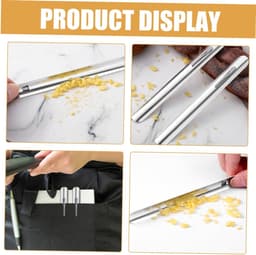 Kruimelschraper Keuken - Broodkruimelverzamelaar Tafel - Snel Tafel Schoonmaken - Roestvrij Staal - 15 cm - Zilver — thumbnail 3