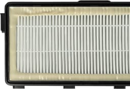 vhbw 2 stofzuigerfilters ter vervanging van Miele 5996880, 7226170, 5996882, 5996881, 7226150, 9616110 voor stofzuigers – HEPA-uitlaatfilter zwart wit — thumbnail 5