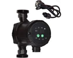SnelShoppen - High Efficiency Circulatiepomp 25-60/180 - Verwarmingspomp, Water Circulatie, Nat Loper, Klasse A, Energiezuinig, 5-45 Watt