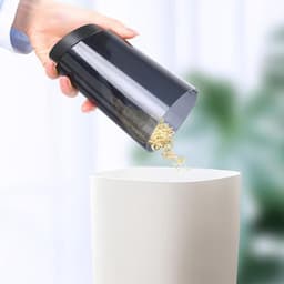 KZQ Krachtige handheld stofzuiger voor huisdierharen - USB oplaadbaar en draadloos - Compact ontwerp voor auto en thuis - Stevige materialen voor langdurig gebruik - Zwart — thumbnail 3