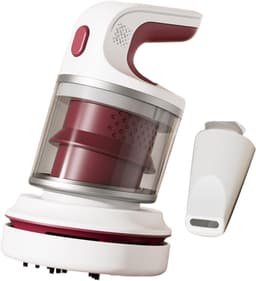 KZQ Draadloze mini stofzuiger voor computer en toetsenbord - Compact handheld apparaat voor stofverwijdering bij elektronica - Draagbaar en effectief - Rood — thumbnail 1