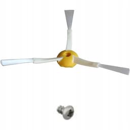 Rosfix Zijborstel Vervanging - TPR Nylon, 3 Stuks Set - Met Montagebouten - Geschikt voor iRobot Roomba — thumbnail 2