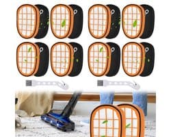 8 filters - met 2 borstels - Geschikt voor Philips XC7042 XC8347 FC6812 FC6813 - Filters - Filterpatronen & filtervloeistoffen - Vervangende schuimfilters