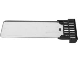 Kruimellade Broodmaker - Ovenbakje Onderdelen - Apparaat Schoonhouden - Hittebestendig Metaal - 17.5cm Breed - Zilver