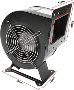 Elektrische Luchtblazer - Ventilator Stofzuiger - Stof Verwijderen - Hoge Druk - 4 kg - Grijs — thumbnail 2