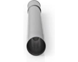 Nedis Stofzuigerbuis - 32 mm - 500 mm - 500 mm - Chrome - Zilver