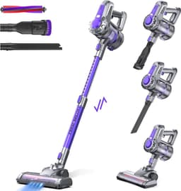 IAB® Steelstofzuiger - Steelstofzuiger Draadloos - Steelstofzuigers - Steelstofzuiger Zonder Zak Op Accu - Stofzuiger Draadloos - Stofzuiger Robot - Steelstofzuiger Met Snoer — thumbnail 1
