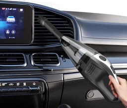 Bovista Kruimeldief - Handstofzuiger - Snoerloos - Draadloos - Auto Stofzuiger - Caravan - Best Verkocht - Car Vacuum Cleaner - Zilver — thumbnail 5