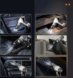 Bovista Kruimeldief - Handstofzuiger - Snoerloos - Draadloos - Auto Stofzuiger - Caravan - Best Verkocht - Car Vacuum Cleaner - Ziver - Krachtig — thumbnail 2