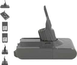 Classic Accu geschikt voor Dyson V8 Absolute, V8 Fluffy, V8 Animal - 21,6V / 3000mAh — thumbnail 2