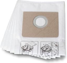 Fein 31345061010 Filterzakken voor Dustex 25 L (5st) — thumbnail 1