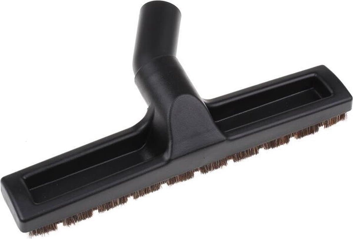 UNIVERSEEL - Parketborstel 32mm+PVC Wieltjes 30cm Breed V300 ECONOM PAARDENHAAR — afbeelding 1