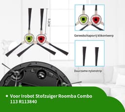Replacements® onderdelen geschikt voor Irobot Roomba Combo 113 - 12-delig — thumbnail 2