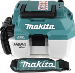 Makita DVC 750 LRGX3 accu stofzuiger nat- en droogzuiger 18 V draagbaar + 2x 6,0 Ah accu en lader - zonder accessoires — thumbnail 5