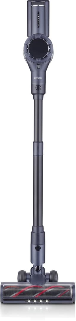 Severin HV 7175 S-POWER Olymp Snoerloze Stofzuiger – 19.000 Pa – Steelstofzuiger met LED-verlichting – 35 min accuduur – Blauw/Metallic — thumbnail 5