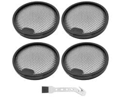geschikt voorfilters geschikt voor Dreame T10/T20/T30/R10/R10 Pro/R20/R20 Pro stofzuigers, ook geschikt voor Xiaomi G9/G10 stofzuigers; duurzame en wasbare vervangingsonderdelen.