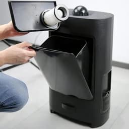 Haarstofzuiger Salons - Automatische Stofzuiger - Snel Opruimen - Touchless Bediening - 2.7L Capaciteit - Zwart — thumbnail 2