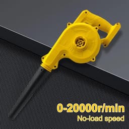 Luchtblazer Zuiger - Elektrisch Gereedschap - Stof Verwijderen - Dubbele Functie - 32.5 cm - Geel — thumbnail 5