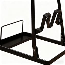 Stofzuiger Opbergstandaard - Accessoire Houder - Ruimte Besparen - Heavy Duty Metaal - 28 x 15 x 41 cm - Zwart — thumbnail 3
