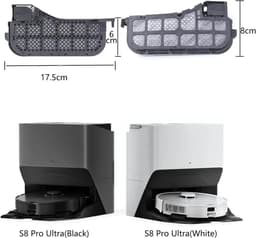 Onderhoudsborstel en waterfilteraccessoires Geschikt voor Roborock S8 Pro Ultra — thumbnail 4